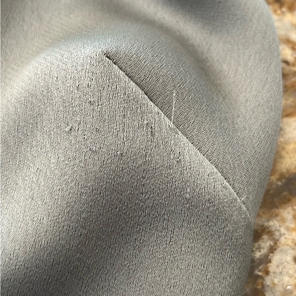 Anthropologie BHLDN Dylan One-Shoulder Satin Side-Slit Gown - Picture 11 of 16